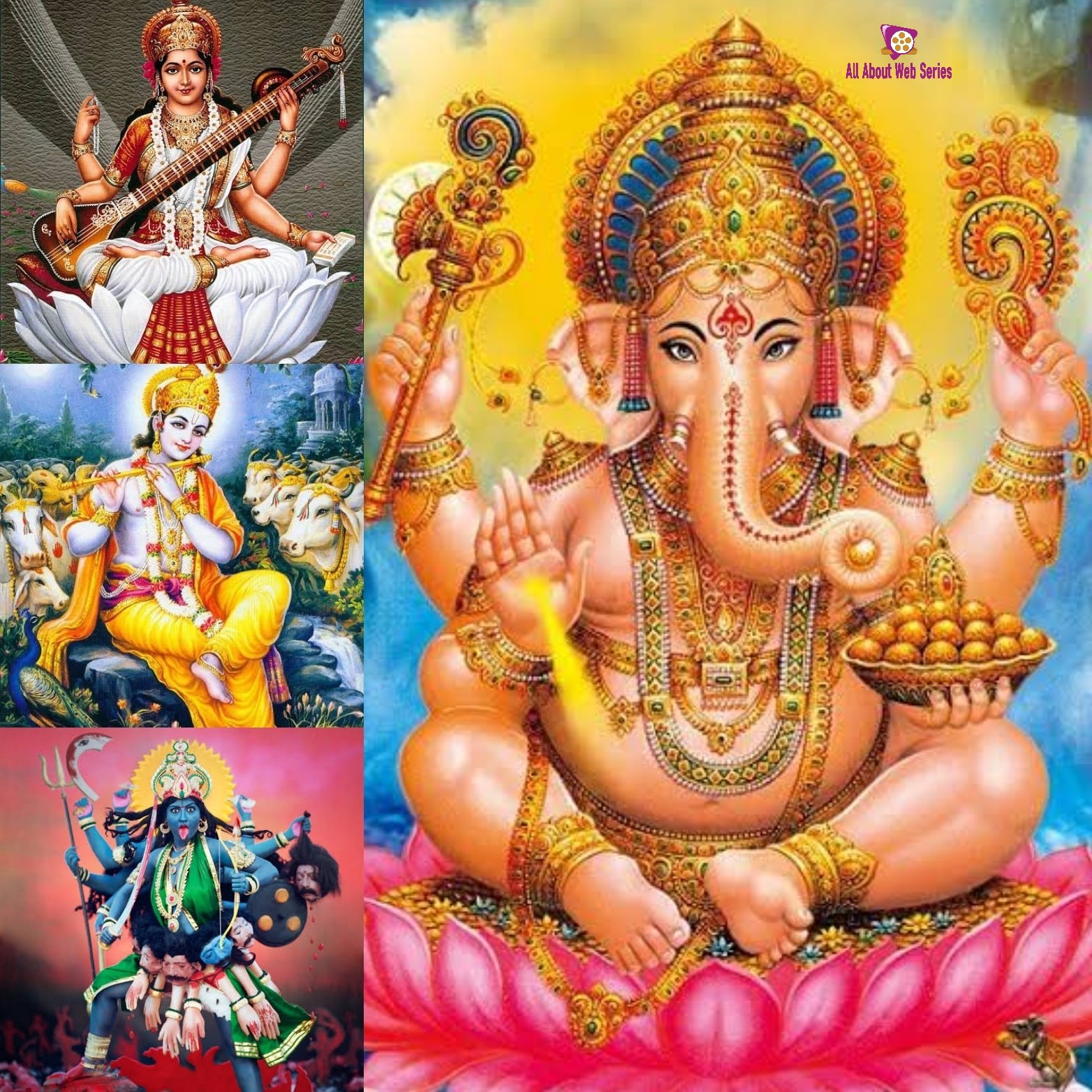 Ganesha, Kali, Krishna, and Saraswati on Netflix 